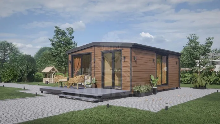 Тайга 5х6 с террасой 2х5